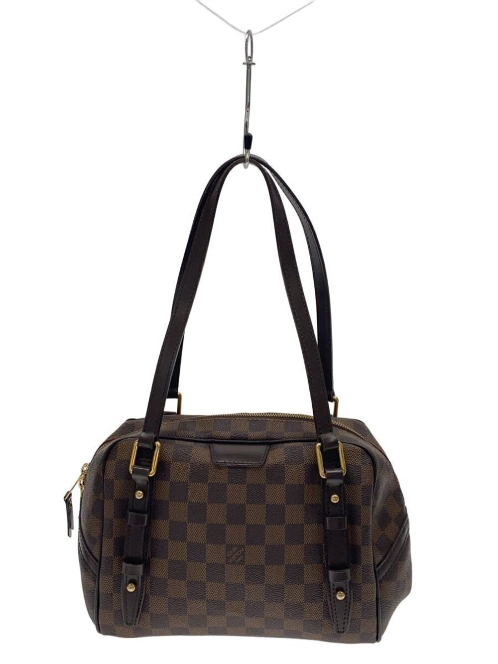 LOUIS VUITTON Rivington Damier Ebene Brown